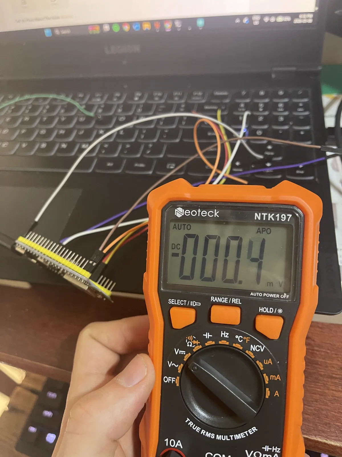 Multimeter readout